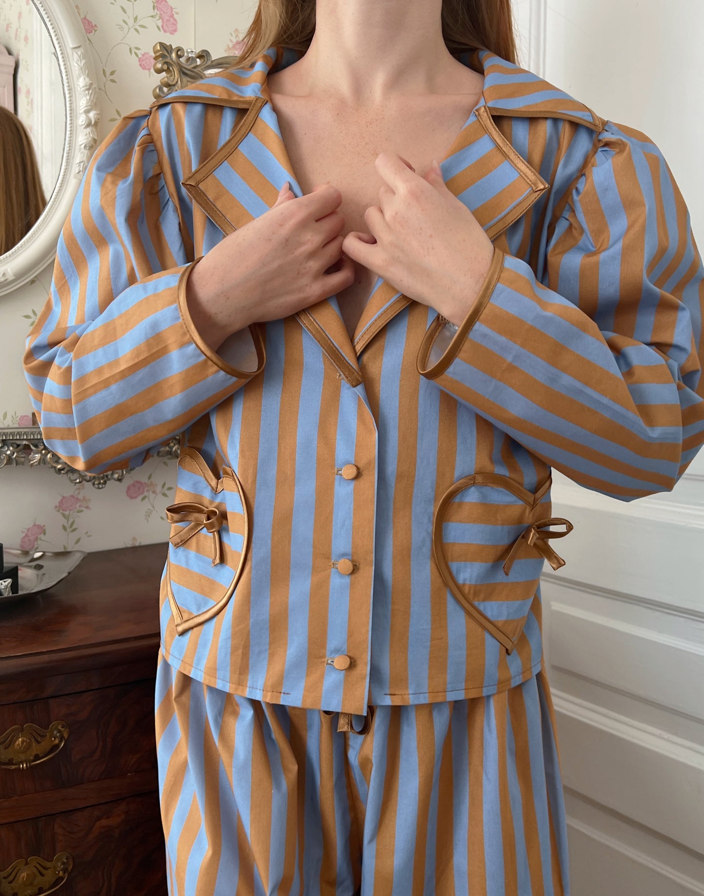 Cotton stripes pyjama