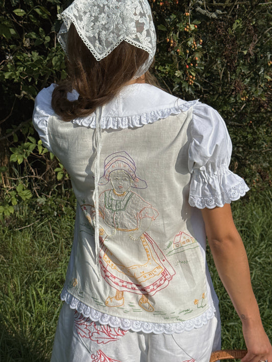 Reworked Folk embroidery Shirt II