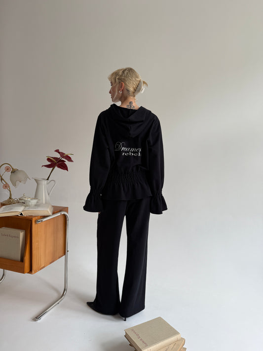 Dreamers Rebels Tracksuit Black