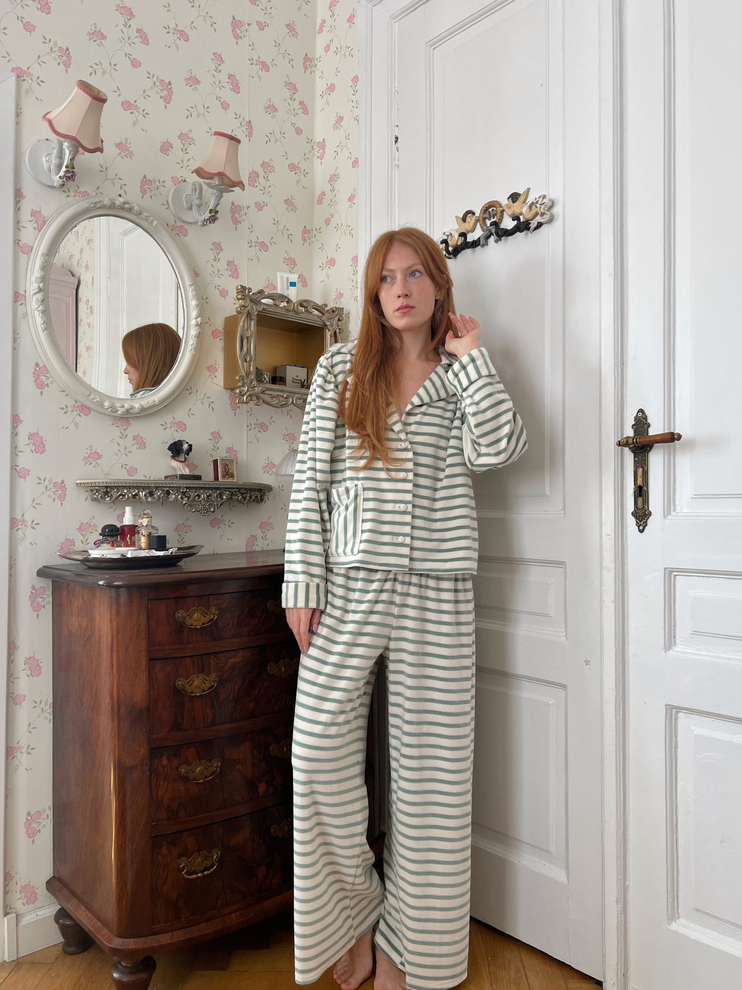 Cotton velvet pyjama