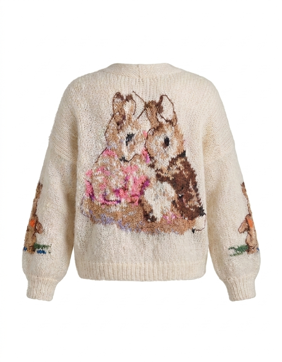 Peter Rabbit Mohair Cardigan