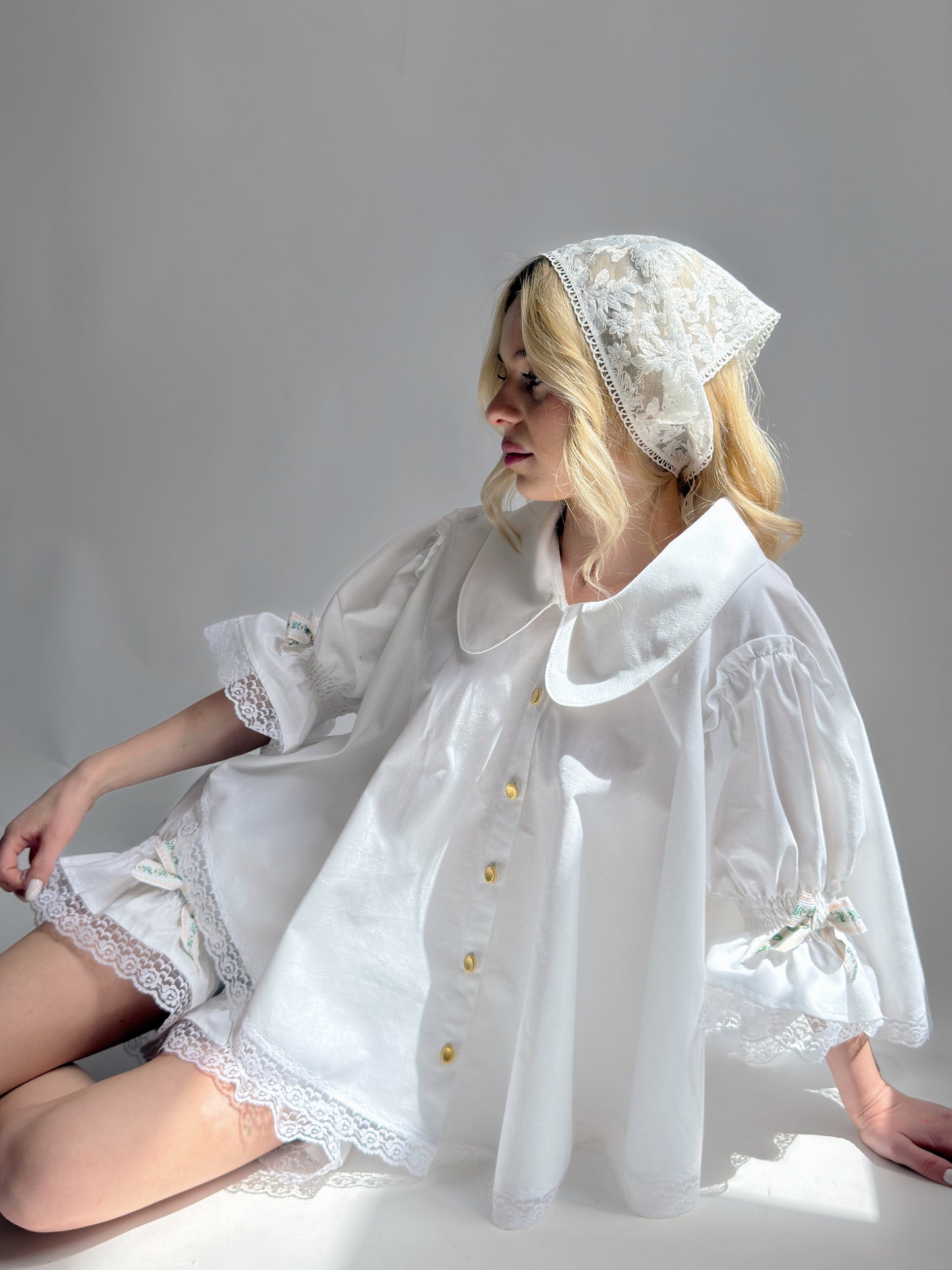 White Bloomer Set