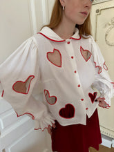 Load image into Gallery viewer, Linen heart shirt
