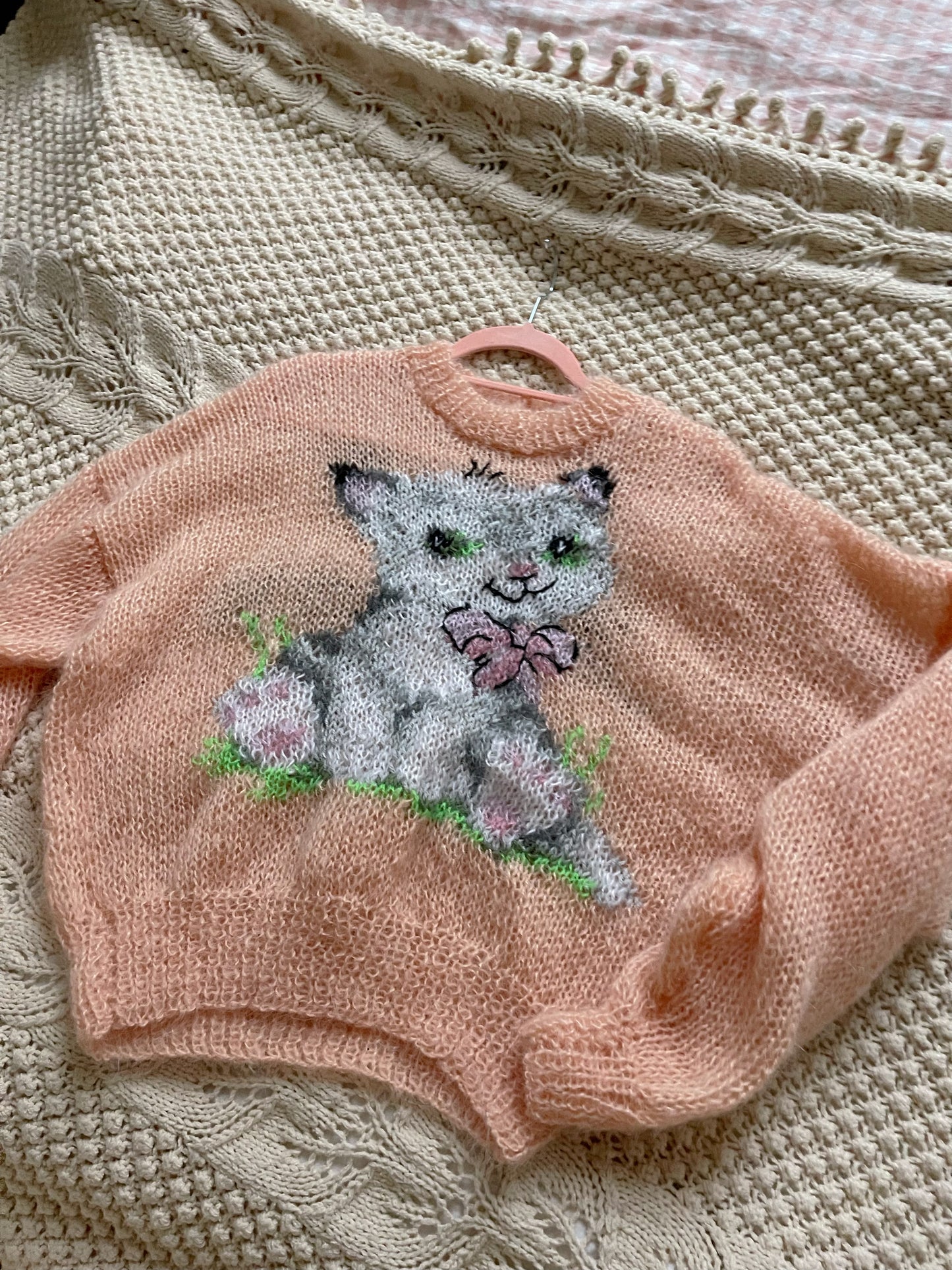 Tricot Mohair Cat Person